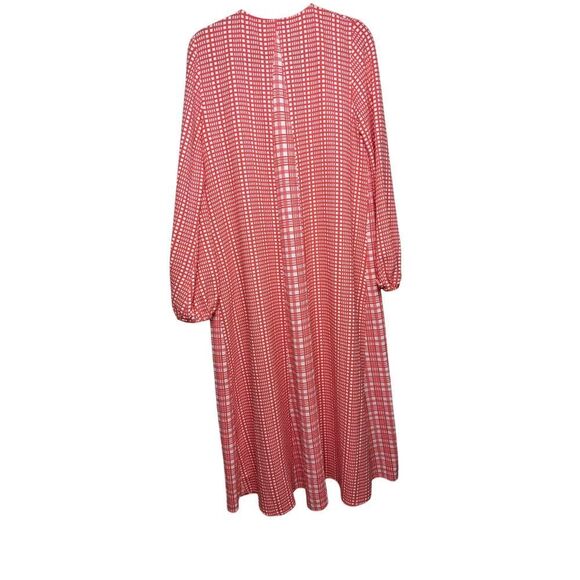 Stine Goya Leila Plaid Midi Maxi Dress Sz. S - Picture 6 of 8
